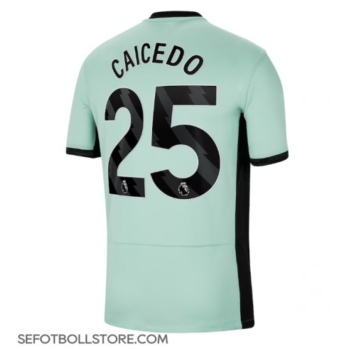 Chelsea Moises Caicedo #25 Replika Tredje Tröja 2023-24 Kortärmad